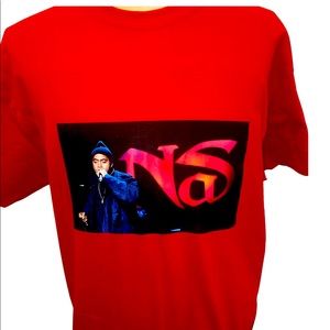 Nas graphic t shirt